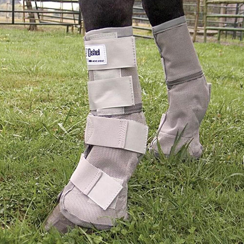 Cashel Crusader Fly Leg Guards 1 Cashel Crusader Fly Leg Guards On Horse