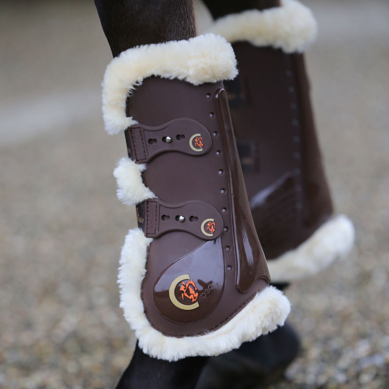 Kentucky Horsewear Sheepskin Elastic Tendon Boots 3 Kentucky Horsewear Sheepskin Elastic Tendon Boots - Image 3