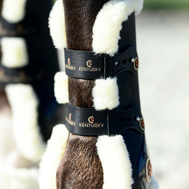 Kentucky Horsewear Sheepskin Elastic Tendon Boots 4 Kentucky Horsewear Sheepskin Elastic Tendon Boots - Image 4