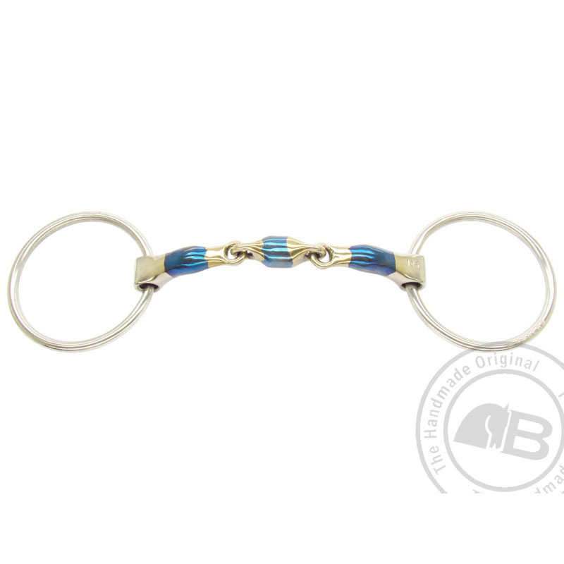 Bombers Bit Elliptical Loose Ring 1 Bombers Bits Loose Ring Elliptical Sweet Iron Bit