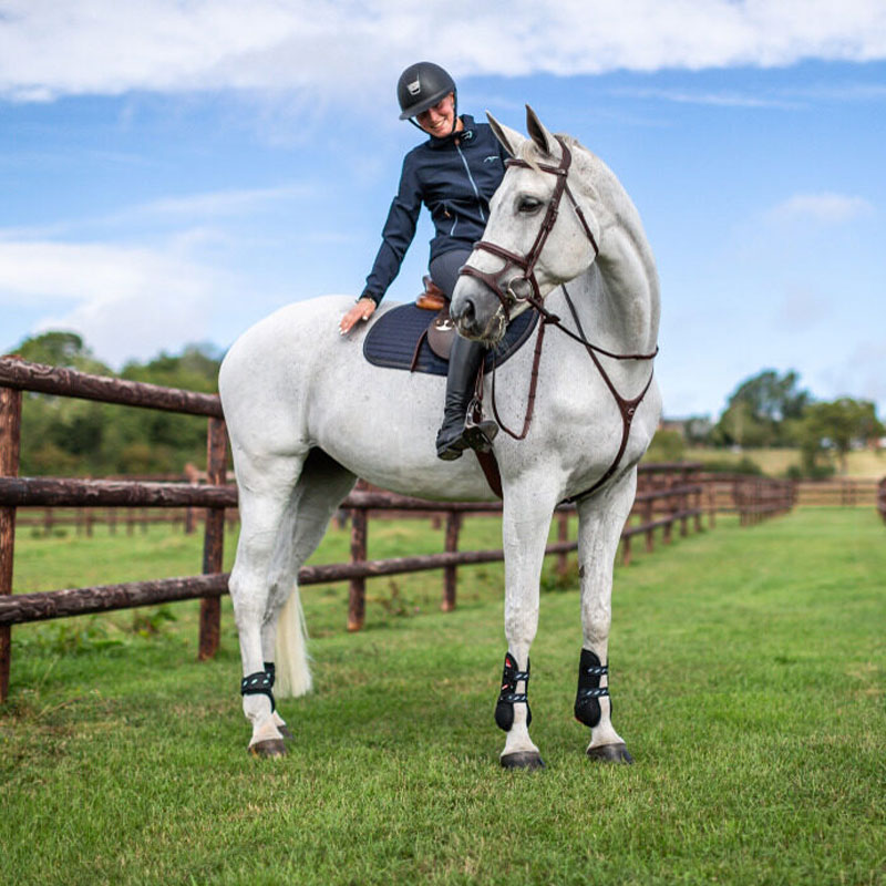 Dy'on New English Collection Double Noseband Bridle 3 Dy'on New English Collection Double Noseband Bridle - Image 3