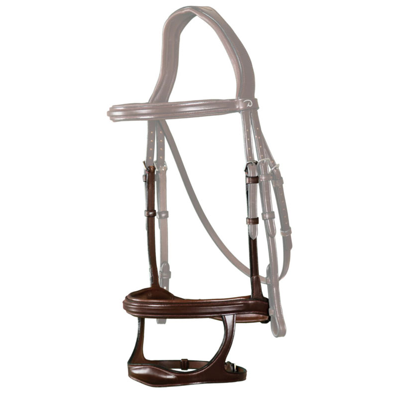 Dy'on New English Collection Double Noseband 1 Dy'on New English Collection Double Noseband Brown