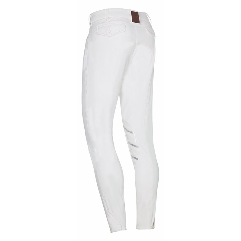 Harcour Mens Competition Breeches Costa - White 2 Harcour Mens Costa Breeches White Back