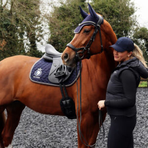 Just Equine Logo Jumping Saddle Cloth