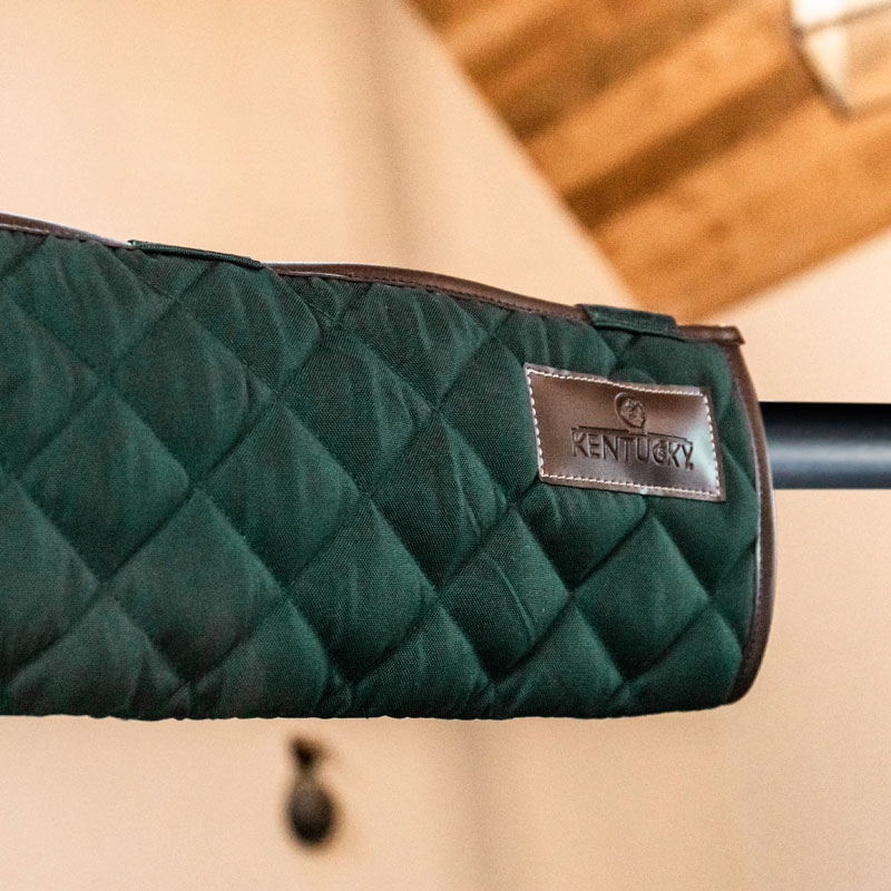 Kentucky Horsewear Stable Head Protector - Dark Green 4 Kentucky Horsewear Stable Head Protector - Dark Green - Image 4