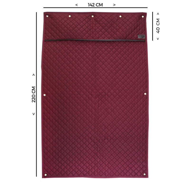 Kentucky Horsewear Stable Curtain - Navy - Image 2