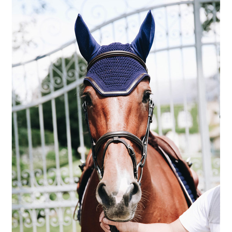 Kentucky Horsewear Wellington Horse Fly Veil Leather - Image 4