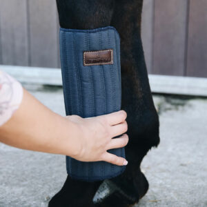 Kentucky Horsewear Working Bandage Pads Navy 2