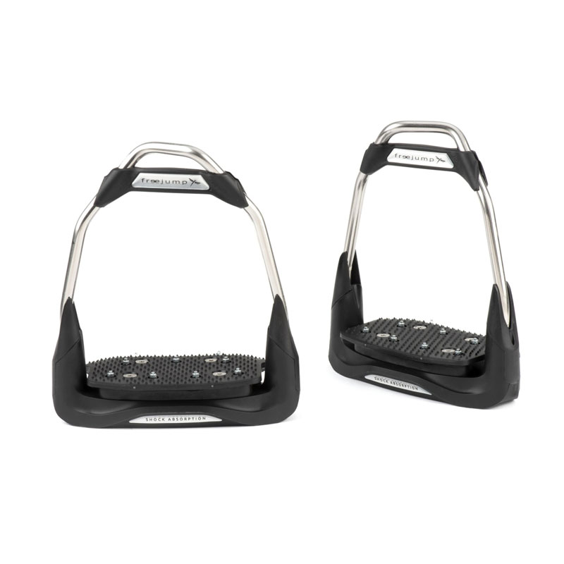 Freejump Air'S Stirrups 2 Freejump Air'S Stirrups Offset Black