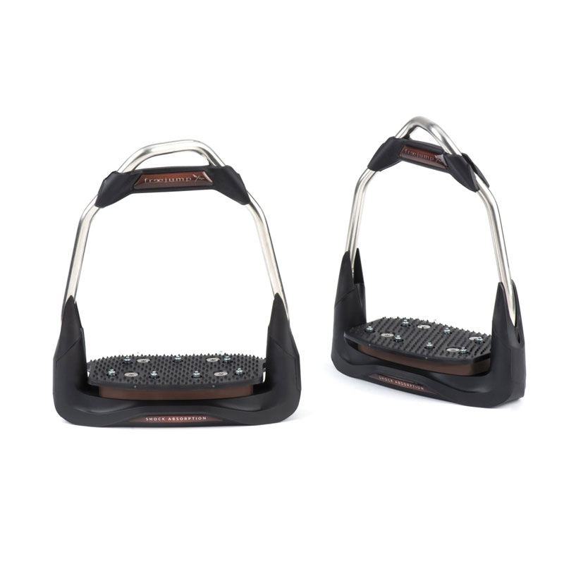 Freejump Air'S Stirrups 1 Freejump Air'S Stirrups Offset Brown