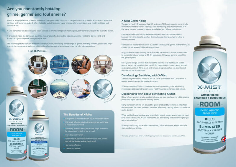 X-Mist Sanitiser and Deodoriser - Image 3