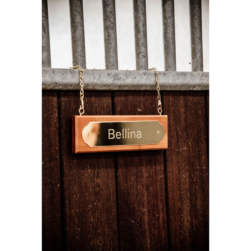 Grooming Deluxe Stable Name Plate Hanger 5 Grooming Deluxe Stable Name Plate Hanger - Image 5