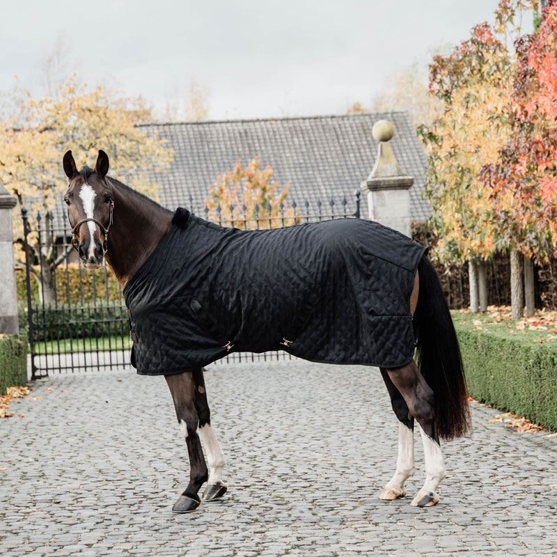Kentucky Horsewear Lightweight Stable Rug 0g 2 Kentucky Horsewear Lightweight Stable Rug Black 3