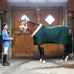 Kentucky Horsewear Show Rug - Pine Green 3
