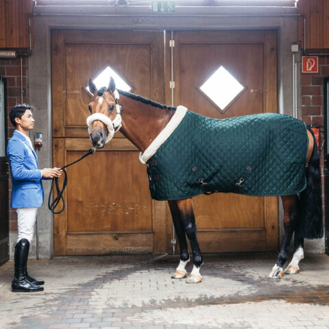 Kentucky Horsewear Show Rug - Pine Green 3