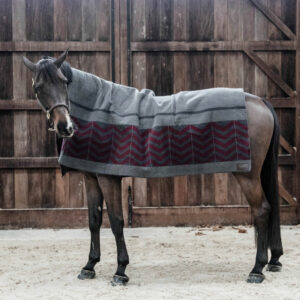 Kentucky Horsewear Heavy Fleece Square Blanket Fishbone