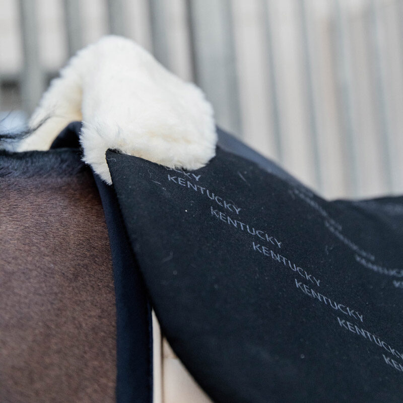 Kentucky Horsewear Sheepskin Equalizer Half Pad - Image 2