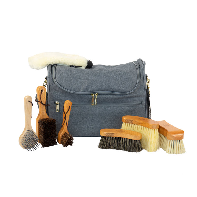 Kentucky Horsewear Grooming Bag Set - Grey 1 Kentucky Horsewear Grooming Bag Set - Grey