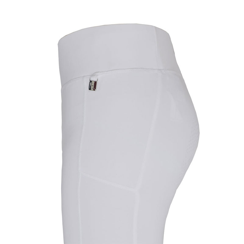 Kingsland Katinka Ladies Leggings Full Grip - White 3 Kingsland Katinka Ladies Leggings Full Grip - White - Image 3