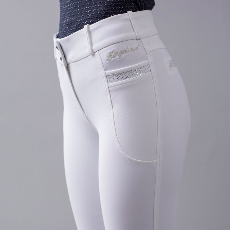 Kingsland Kadi Ladies Breeches 1 Kingsland Kadi Ladies Breeches White