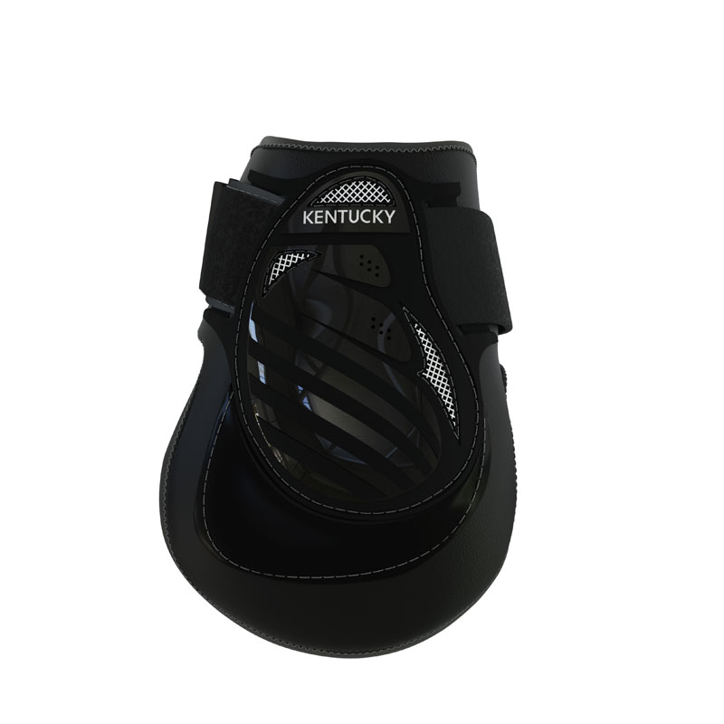 Kentucky Young Horse Deep Fetlock Boots Air 7 Kentucky Horsewear Deep Fetlock Boots Air Black Side View 1