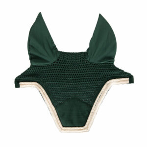 Fly Veil Wellington Velvet Contrast Pine Green