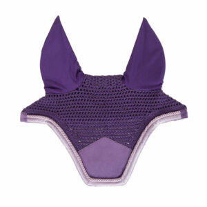 Fly Veil Wellington Velvet Contrast Purple