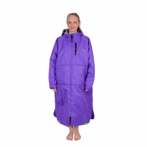 Changing Robe Waterproof Coat - Purple