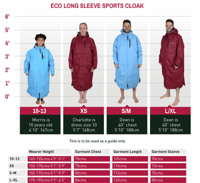 Changing Robe Waterproof Coat - Purple - Image 2
