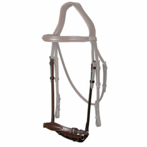 Dy’on New English Collection Drop Noseband Brown