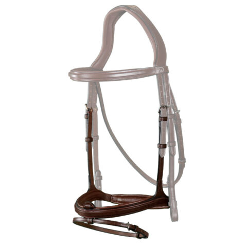 Dy’on New English Collection Flash Noseband Brown