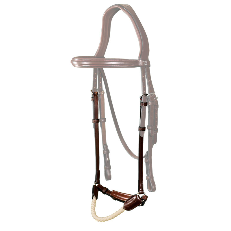 Dy’on New English Collection Rope Crank Drop Noseband 1 Dy’on New English Collection Rope Crank Drop Noseband