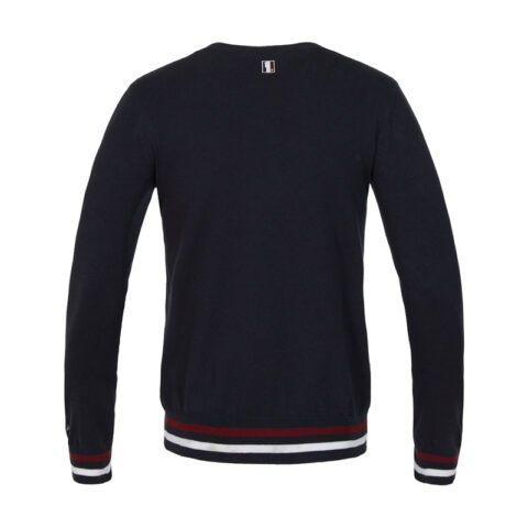 Kingsland Classic Men's Knitted V-Neck Navy Back