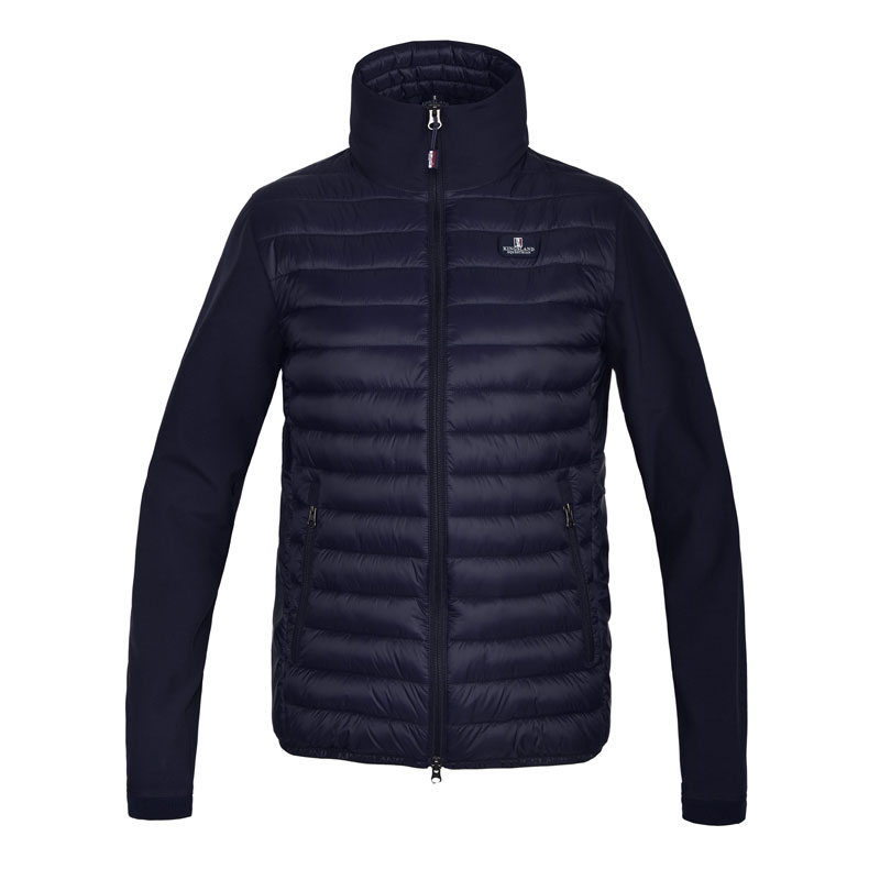 Kingsland Classic Unisex Padded Jacket 1 Kingsland Classic Unisex Padded Jacket Front Of Jacket Navy