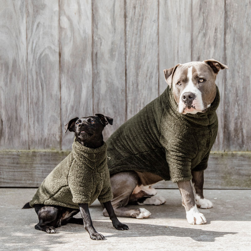 Kentucky Dogwear Teddy Fleece Dog Coat 2 Kentucky Dogwear Teddy Fleece Dog Coat - Image 2