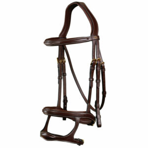 Dy'on-Double-Noseband-Bridle-Brown