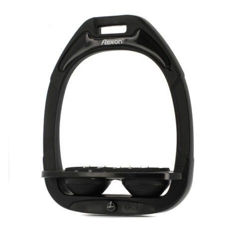 Flex On Stirrups Flat Ultra Grip Black