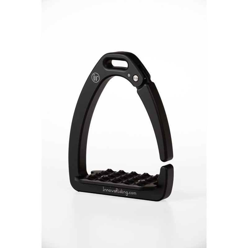 Tech Innova Riding Olympia Safety Stirrups 4 Tech Innova Riding Olympia Safety Stirrups - Black