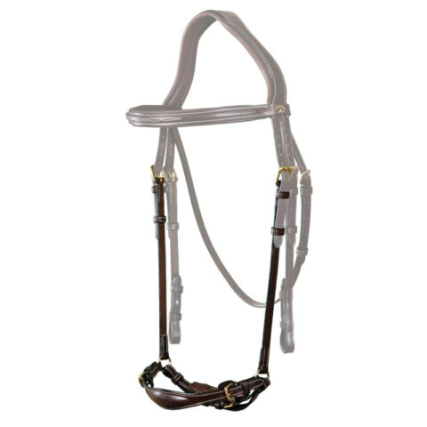 Dyon-Adjustable-Drop-Noseband-ONLY-Brown