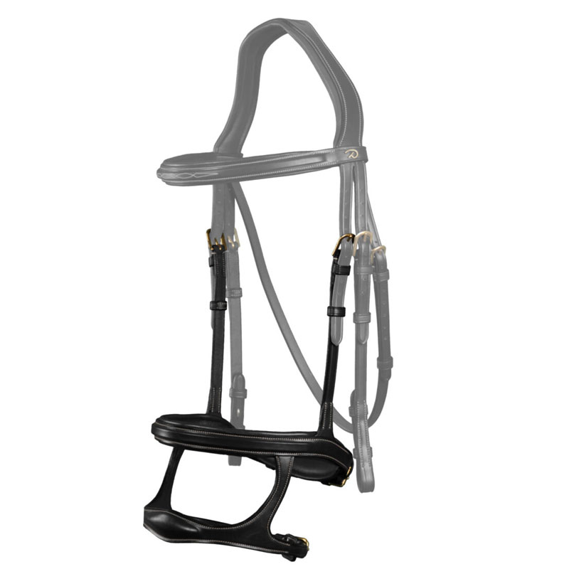 Dy’on Collection Double Noseband 4 Dyon-Double-Noseband-Black