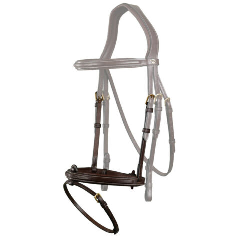 Dyon-Flash-Noseband-ONLY-Brown