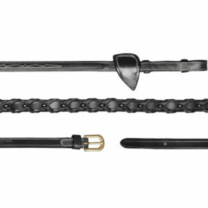 Dy'on-Laced-Reins-Black