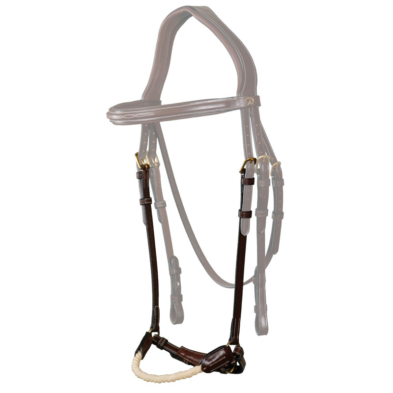 Dy’on Collection Rope Crank Drop Noseband 2 Dyon-Rope-Crank-Drop-Noseband-Brown