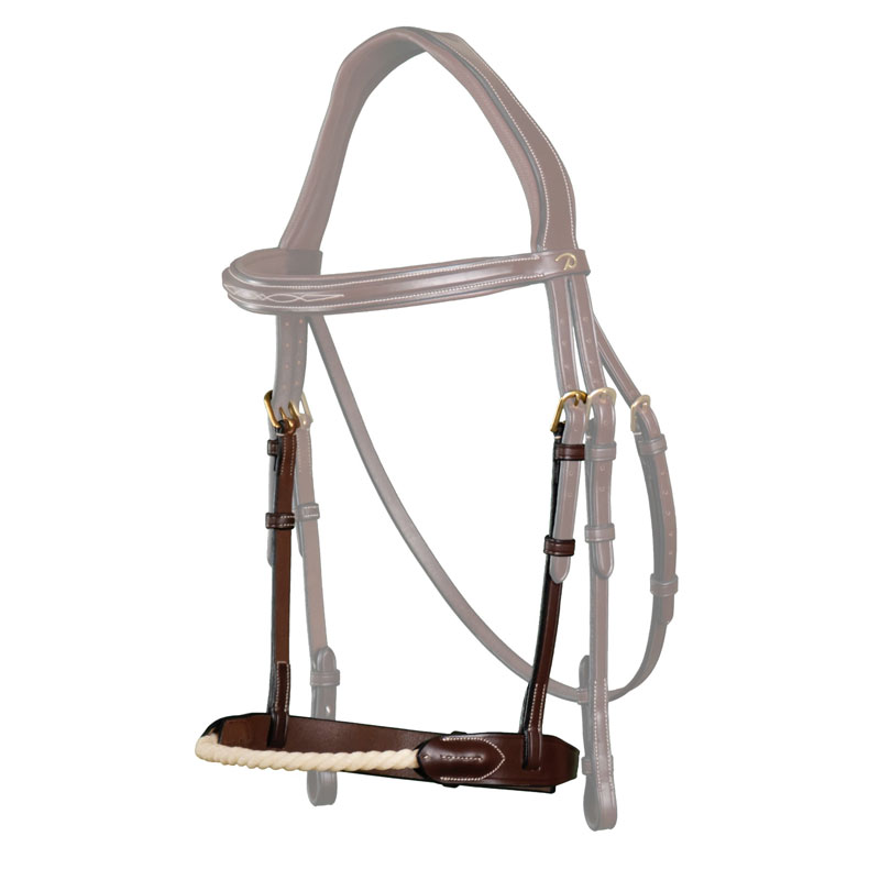 Dy’on Collection Rope Noseband 2 Dyon-Rope-Noseband-Brown