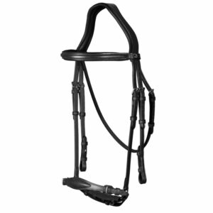 Drop-Noseband-Bridle-Black