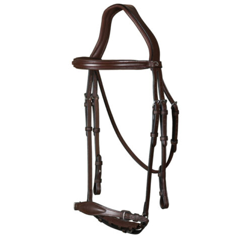 Drop-Noseband-Bridle-Brown