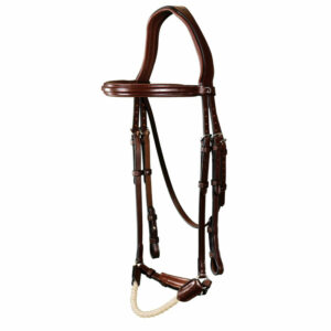 Rope-Drop-Noseband-Bridle-Brown