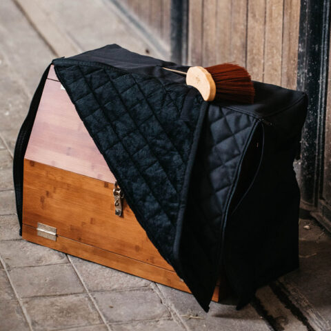 Grooming Deluxe Show Grooming Box Cover - Black 2