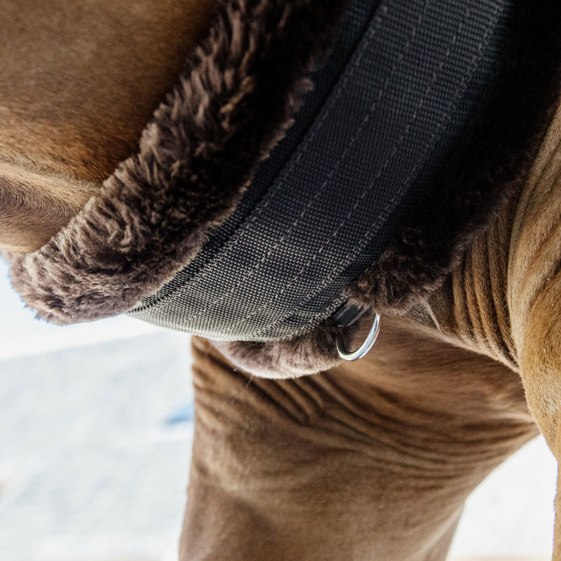 Kentucky Sheepskin Elasticated Girth 5 Kentucky Elasticated Sheepskin Girth Brown/Brown