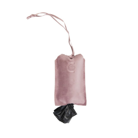 Velvet-Poop-Bag-Pocket-Old-Rose
